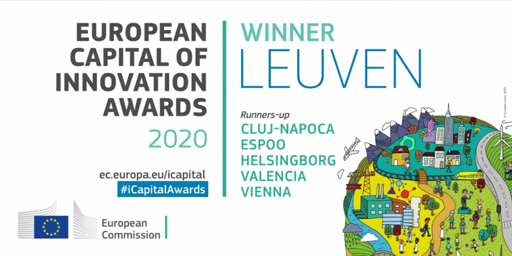 Leuven is European Capital of Innovation 2020 Image by European Commission