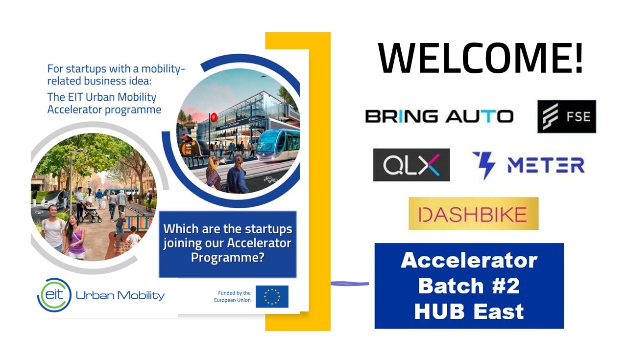 EIT Urban Mobility´s Accelerator programme