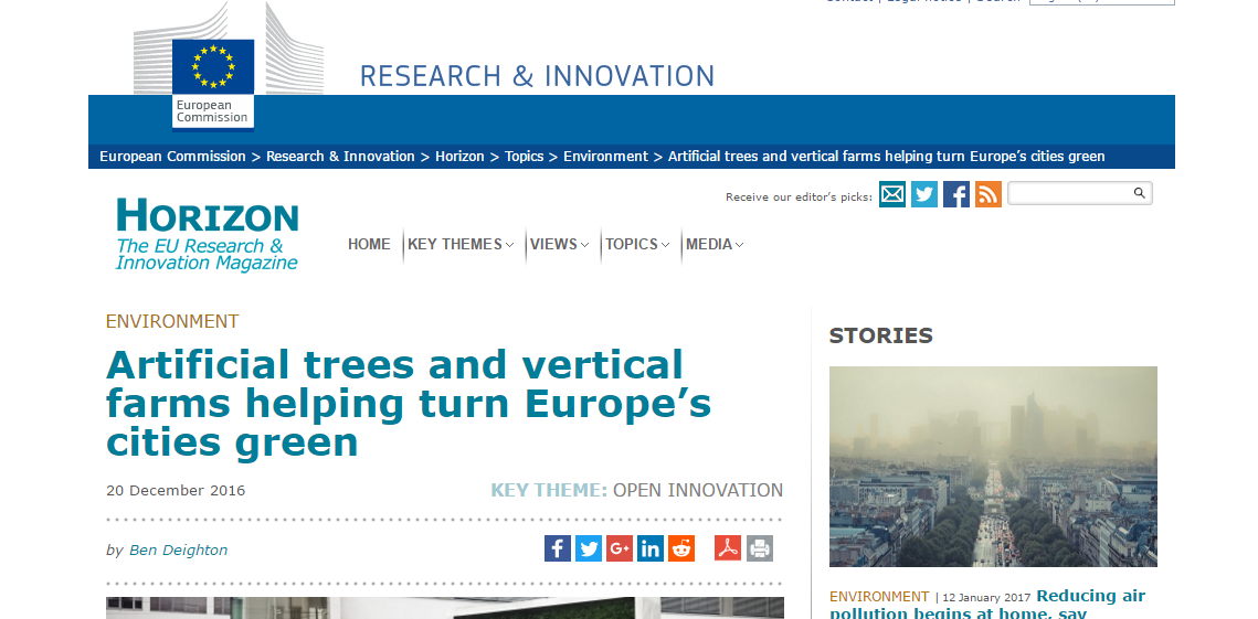 Horizon magazine features EIT Climate-KIC