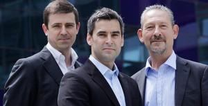 Naked Energy's Christophe Williams (middle)