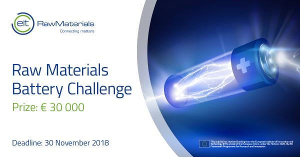 EIT RawMaterials Battery Challenge