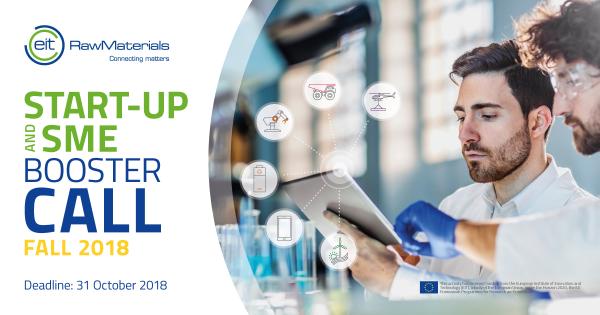 EIT RawMaterials Booster Call Fall 2018