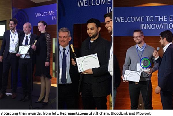 Affichem, BloodLink and Mowoot win audience vote of European Health Catapult contest