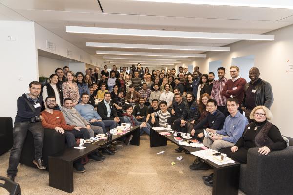 Migrants workshop group photo