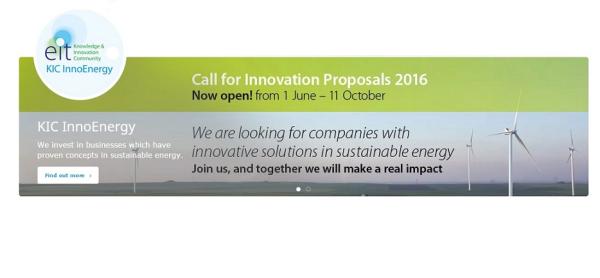 KIC InnoEnergy Call for Innovation Proposals