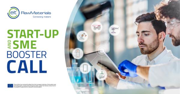 EIT Raw Materials Start-up and SME Booster Call 2018