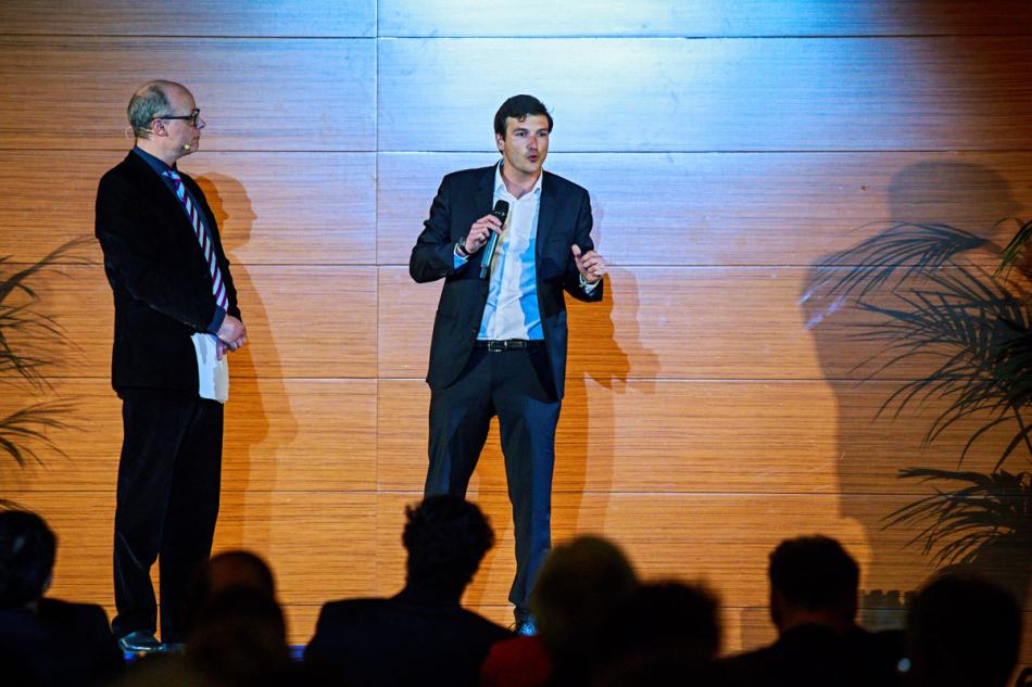 Andreas Kunze, CEO of KONUX (main product: Smart Sensor Solution for Machine Insights),  EIT Venture Award Nominee 2016
