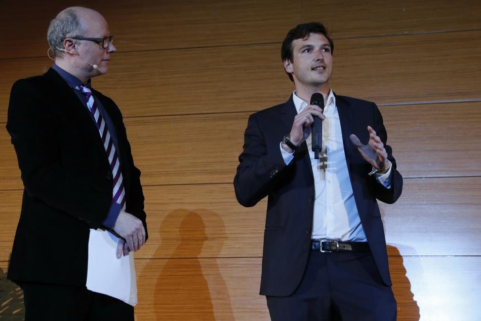 Andreas Kunze, CEO of KONUX (main product: Smart Sensor Solution for Machine Insights),  EIT Venture Award Nominee 2016