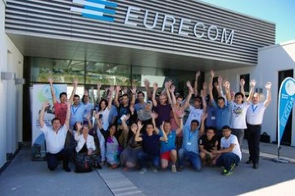 EIT ICT Labs summer school students