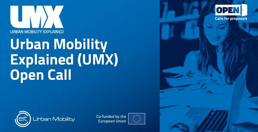 Urban Mobility Explained (UMX) Open Call